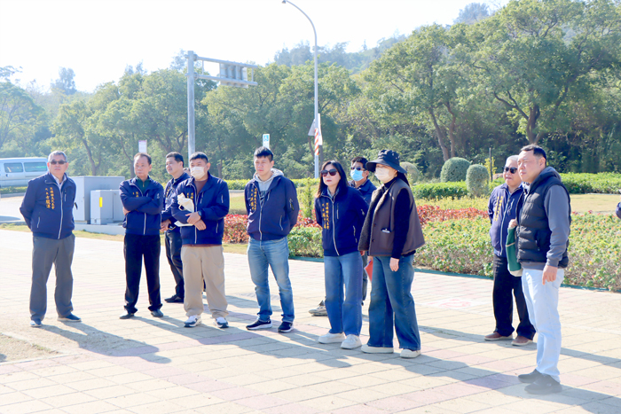 烈嶼鄉民代表基層建設考察。（烈嶼鄉代會提供）