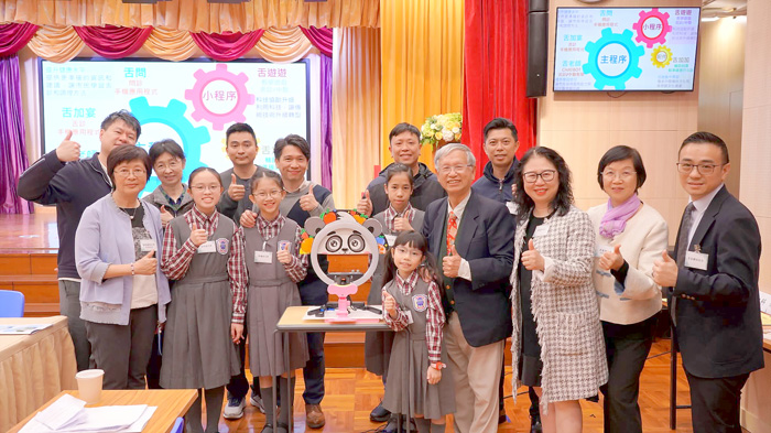 陳龍安教授應香港創意教師協會等單位邀請，赴港主持「創意種子初階證書課程」師資培訓。（香港創意教師協會提供）