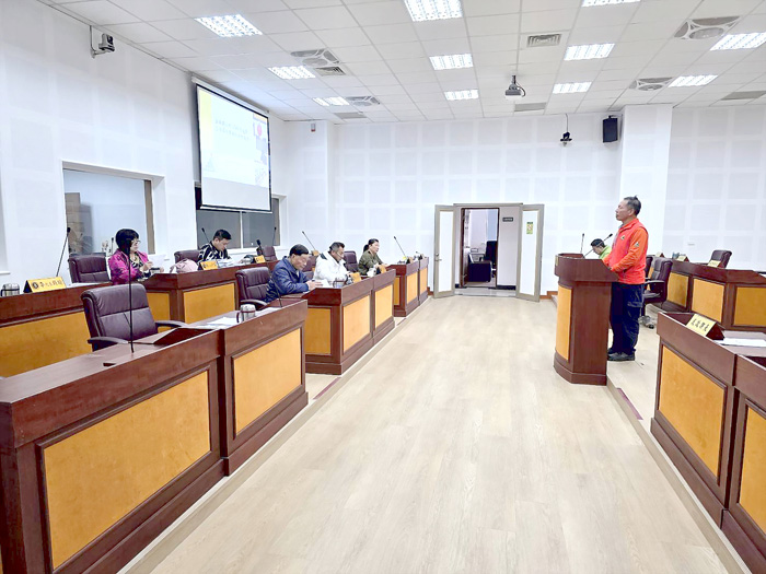 金城鎮公所臨時會通過多項提案與臨時動議。（許峻魁攝）