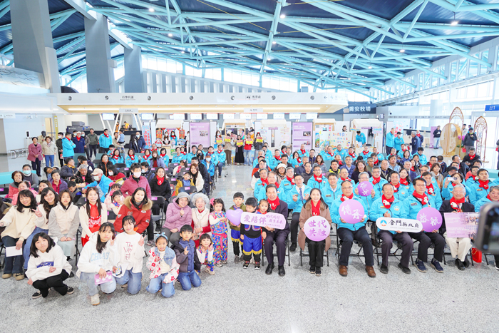 縣長陳福海昨（23）日舉行就職三週年活動，呈現縣府團隊在建設、社會福利與教育政策上的全方位進展。（薛子軒攝）