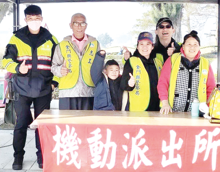縣警局於重要節日安全維護工作期間，將設置「機動派出所」，守護鄉親平安過好年。（縣警局提供）
