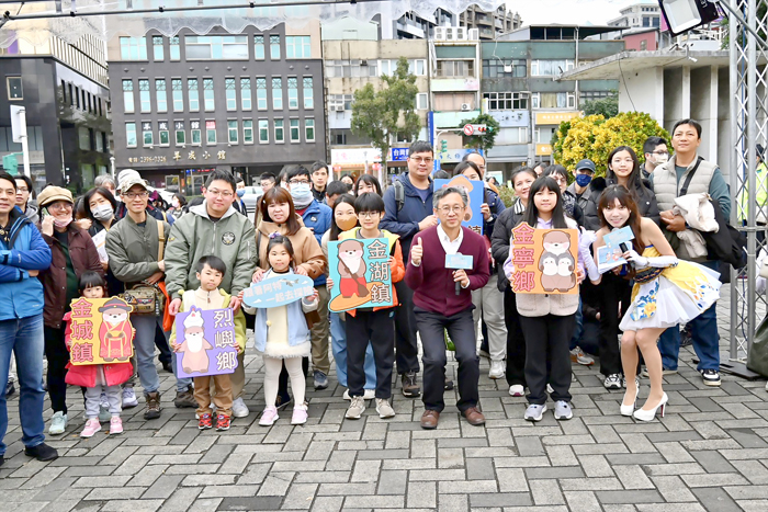 「跟著阿特遊金門的第一站：台北站」宣傳活動於華山文創園區舉辦。（觀光處提供）