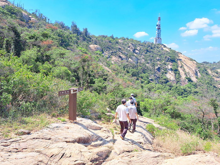 斗門登山古道。（金管處提供）