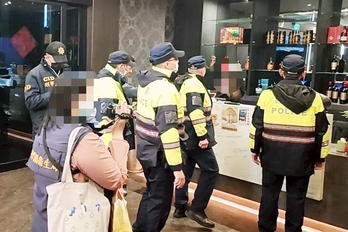 擴大臨檢。（縣警局提供）