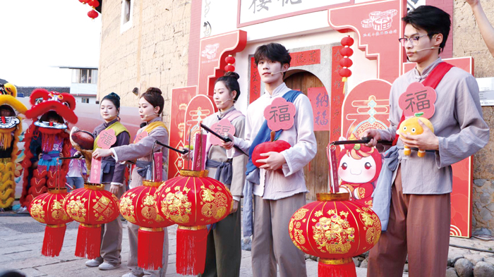 兩岸及金門同鄉參與2026「土樓中國年，駿馬載團圓」過大年系列活動。（李宛芯提供）