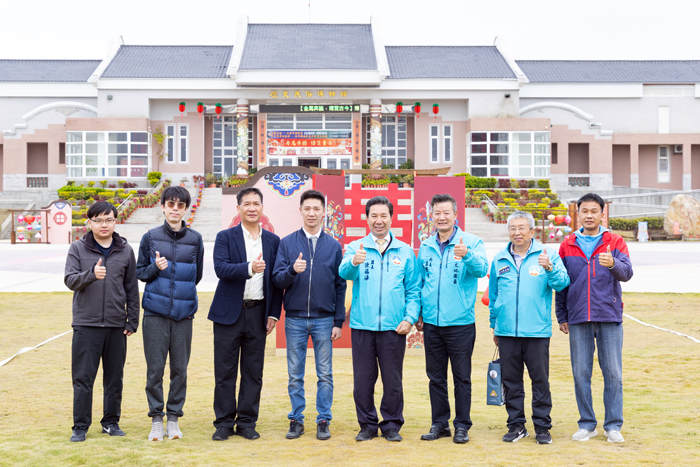 縣長陳福海視察文化園區，推動教育連結與社區共融，打造文化生活核心場域。（薛子軒攝）