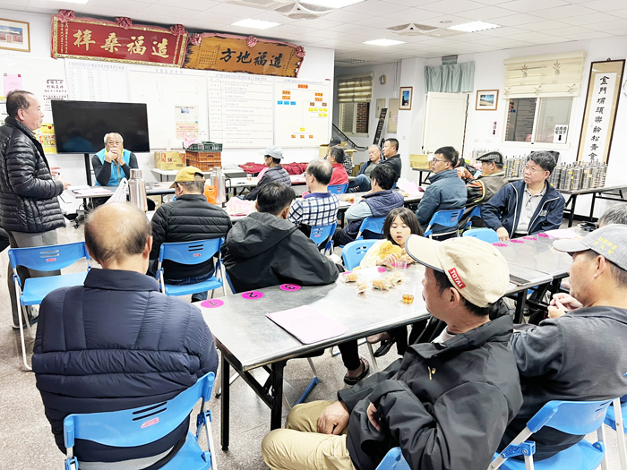 吳府王爺廟管委會舉行會員代表大會。
（管委會提供）