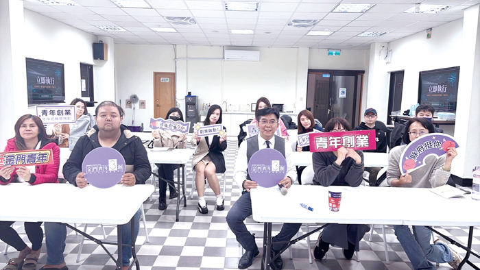 金門青年三創服務平台持續推動創業培力與青年創新能量的培養，透過系統化課程協助創業者掌握市場趨勢與品牌經營策略。（金門青年三創中心提供）