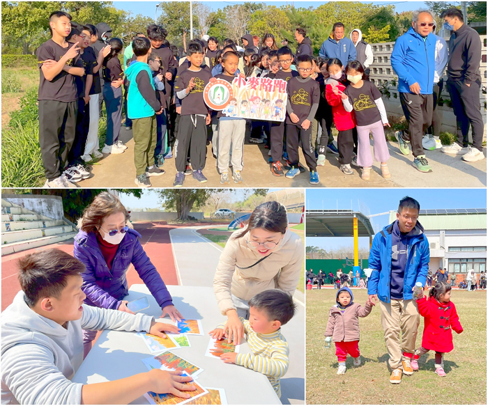 述美國小辦理「小麥路跑暨教學參觀日」。（述美國小提供）