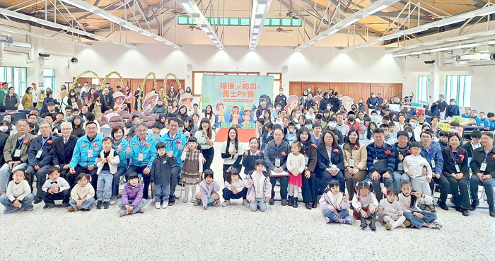 環保防災PK賽在金門登場。（蔡麗玉攝）