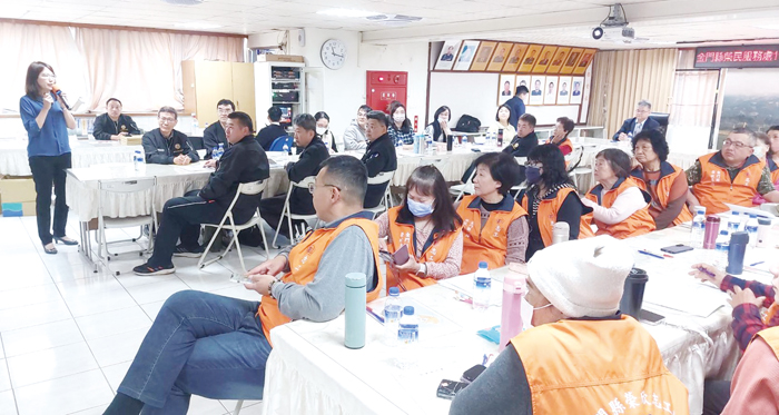 榮民照護數位轉型教育暨榮欣志願服務特殊訓練。（榮服處提供）