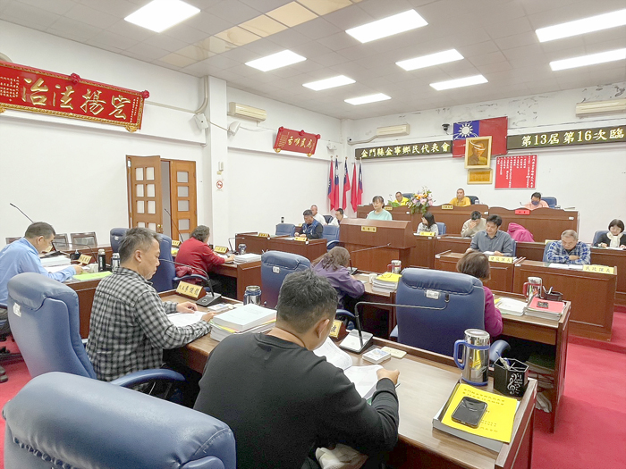 金寧鄉代會臨時會。（高凡淳攝）