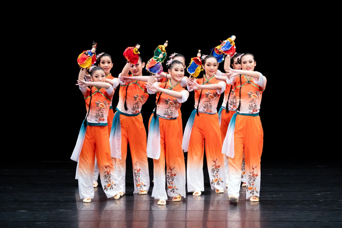 《浯江夜語》獲全國學生舞蹈比賽「特優」。（金城國中提供）