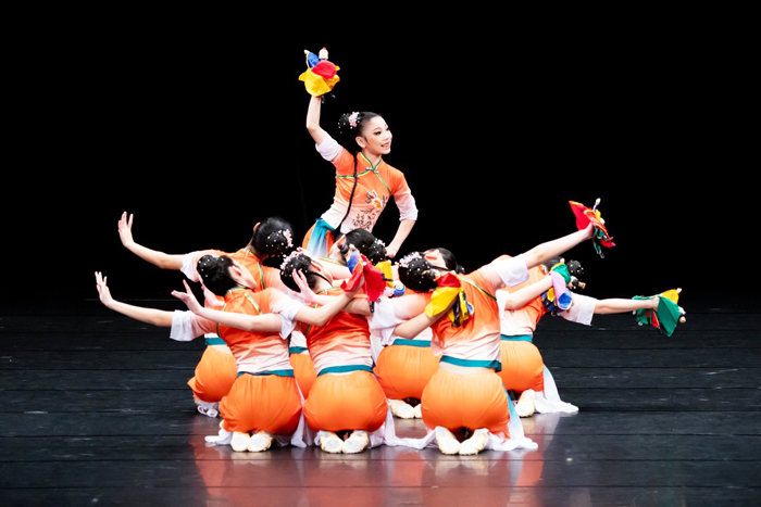 《浯江夜語》獲全國學生舞蹈比賽「特優」。（金城國中提供）