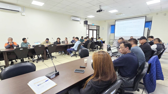 備戰全國賽事，金門縣運動發展中心召開「研商本縣參與大型賽事選拔事宜」會議。（金門縣運動發展中心提供）