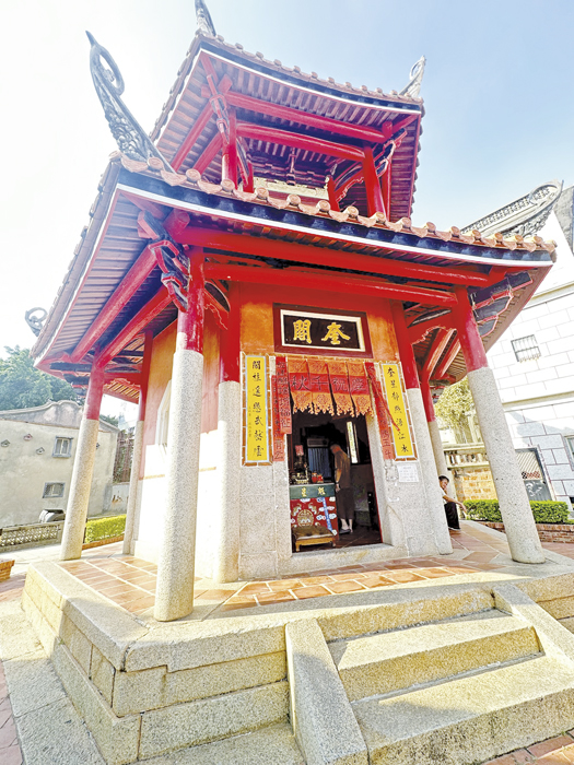 金門的奎閣是一座值得細細品味的建築，內涵許多建築特點。
 （攝影：晴瑄）