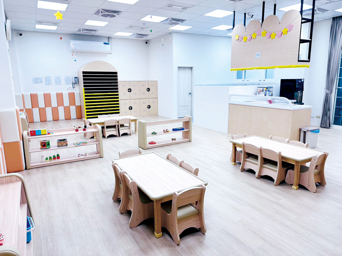 蘭湖托嬰中心將於4月20日正式收托。（社會處提供）