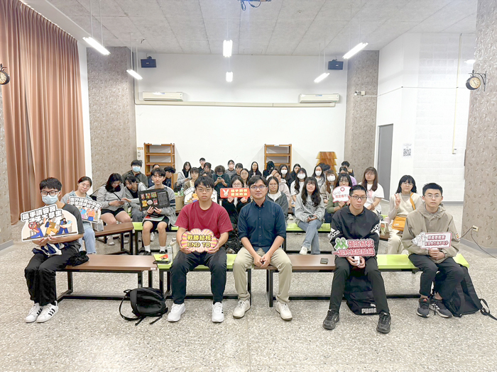 金門大學結合衛生局、金寧鄉衛生所舉辦健康促進宣導活動。（金大提供）