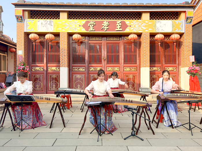《鄉里有箏聲 箏聲走透透》古箏巡演首場圓滿成功。（文化局提供）