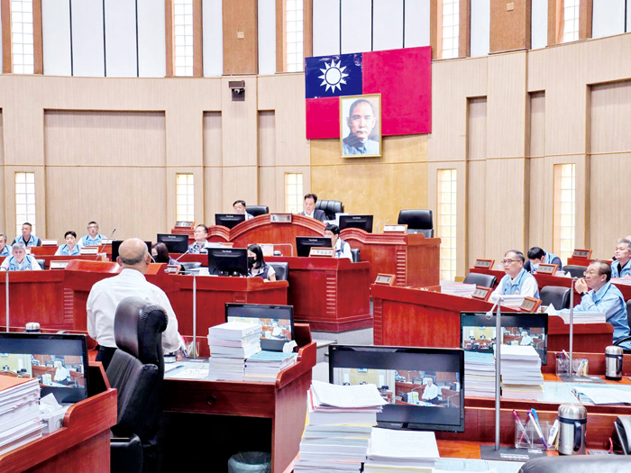 三讀議案，二、三讀會。（許峻魁攝）
