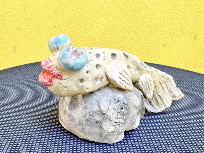 賢庵學子從日常觀察中發展的創意作品。（文化局提供）