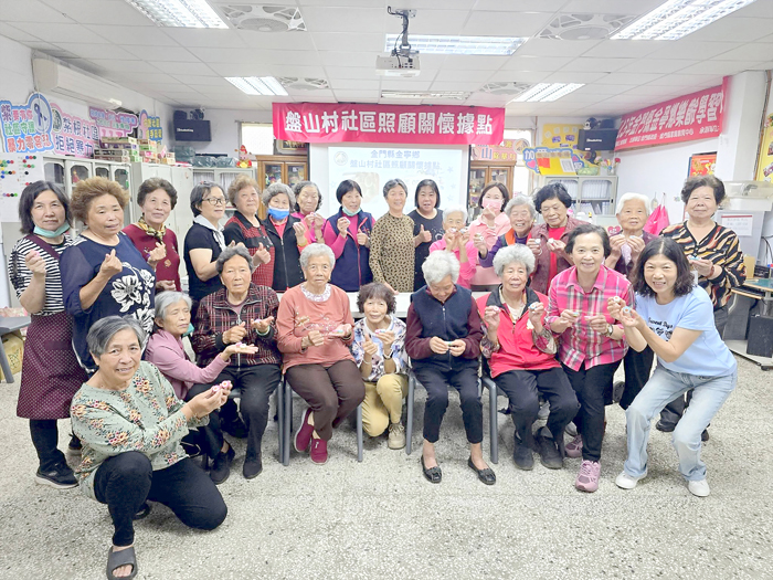 盤山社區手作香膏。（社區提供）