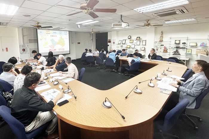 金門地檢署召開「精進查緝金門地區違法涉賭場所會議」。（金門地檢署提供）