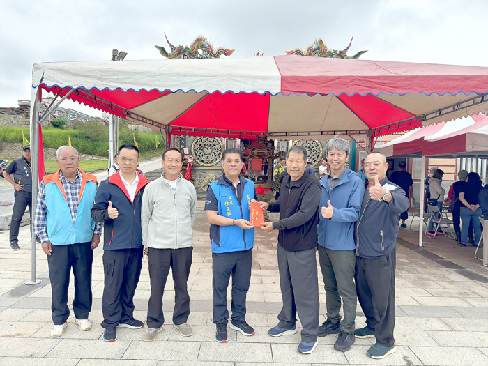溪邊順境宮為保生大帝聖誕建醮。
（金湖鎮公所提供）