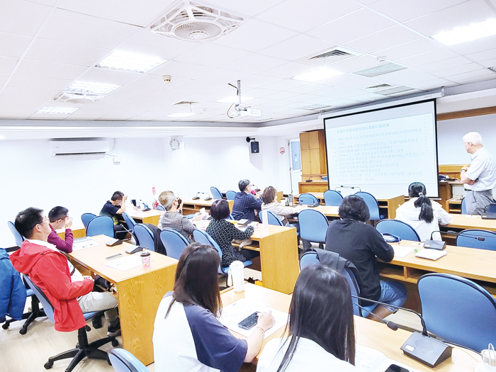 縣府社會處辦理「在地社區人才師資精進課程」。（社會處提供）