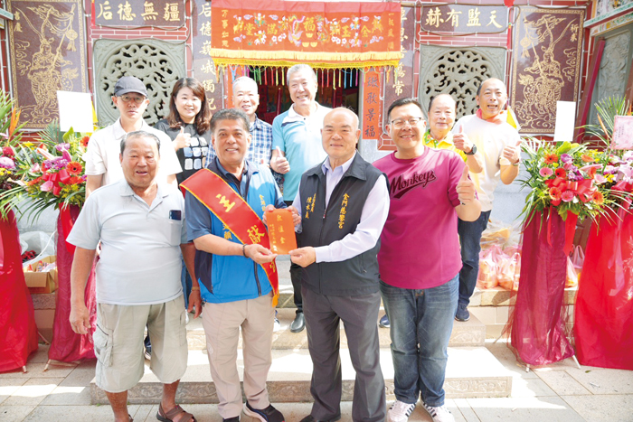 「慈鑾宮」為天上聖母聖誕千秋建醮。（金湖鎮公所提供）