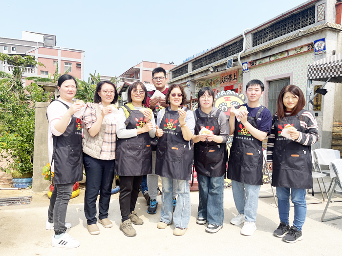 四埔社區積極與學校、團體合作，讓四埔成為大家口中的友善社區。（高凡淳攝）