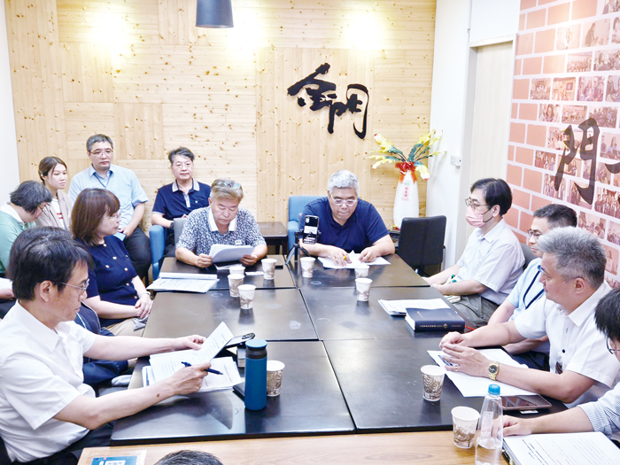 立委陳玉珍日前召集相關單位，針對台金航線與小三通航班等議題進行協調。（陳玉珍辦公室提供）