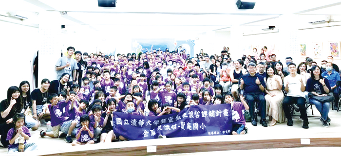 賢庵國小145名學童參與史懷哲課輔　成果發表溫馨結業。（校方提供）