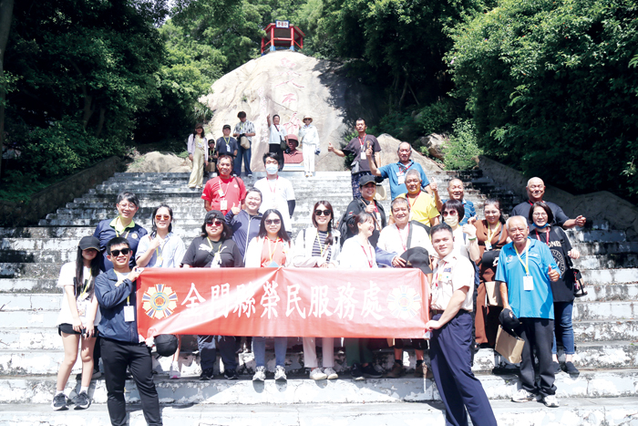 新住民生活適應輔導暨向學子女相見歡。（榮服處提供）
