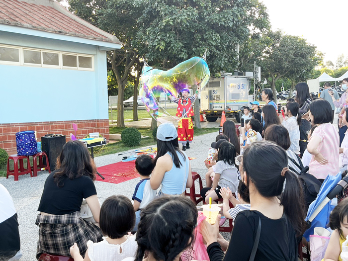 親子互動節目。（高凡淳攝）
