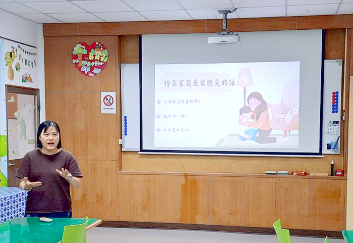 永齡基金會於金寧鄉圖書館辦理永齡媽媽築夢家系列活動。
（金寧鄉圖書館提供）