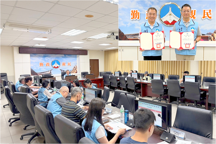 金門縣政府召開「金門縣第一屆青年諮詢委員會第二次會議」，由副縣長陳祥麟主持。（陳冠霖攝）