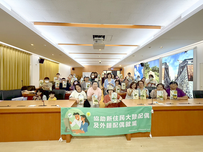 金門縣政府日前辦理「115年度協助新住民大陸配偶就業計畫手作實作課程」。（社會處提供）