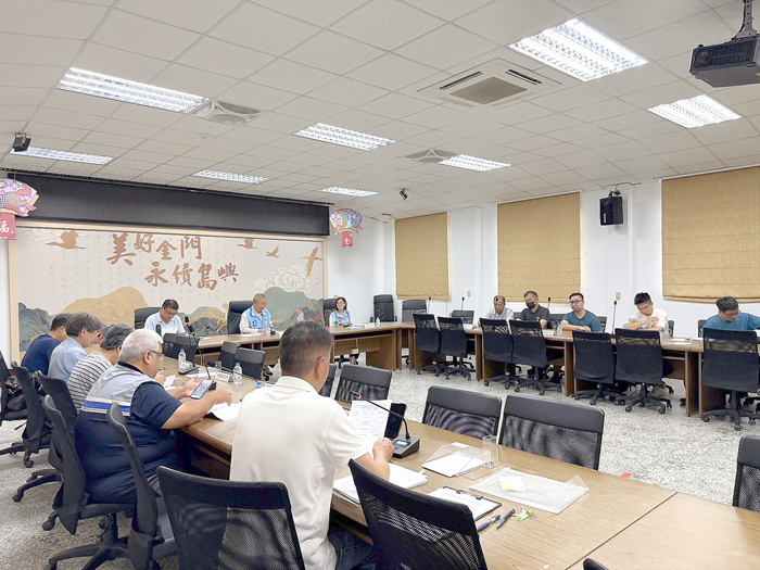 金門縣政府召開「金門縣公共建築物行動不便者使用設施改善諮詢及審查小組」暨「金門縣建築物無障礙設備與設施改善基金管理委員會」115年度第2次會議。（陳冠霖攝）