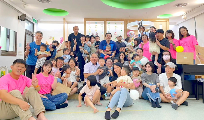 述美附幼迎新，親師座談互相交換幼生教養想法和意見。（述美國小附設幼兒園提供）