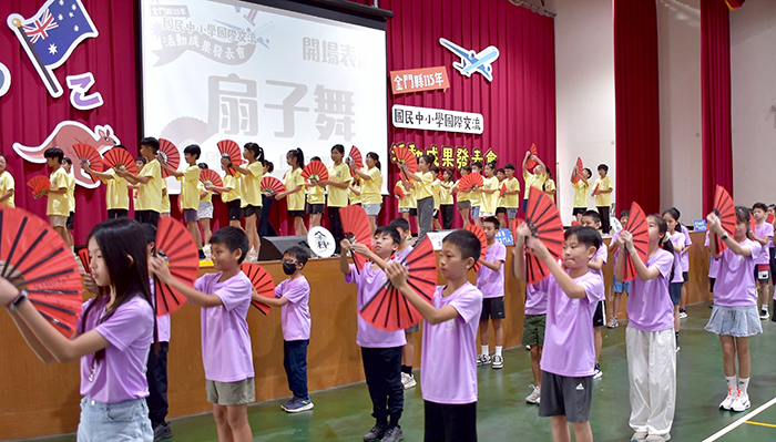 115年國民中小學國際交流活動成果發表會。（呂肇忠攝）
