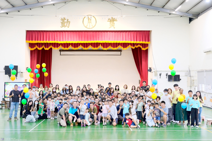 金鼎國小小一迎新活動合影。
（金鼎國小提供）