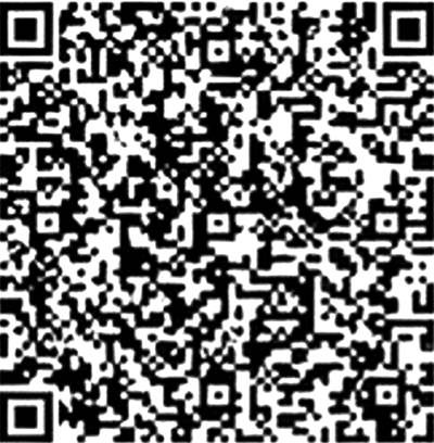「線上博餅趣」QR code。