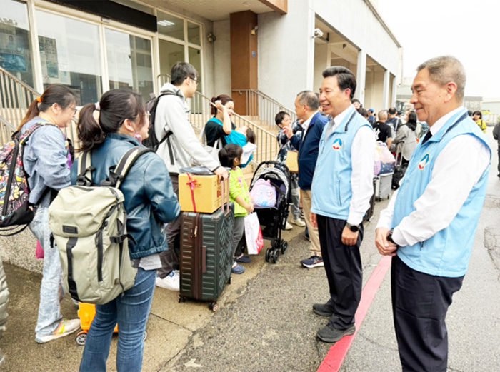 縣長陳福海樂見台金專船政策，紓解重大節日的台金往返交通。（資料照片）