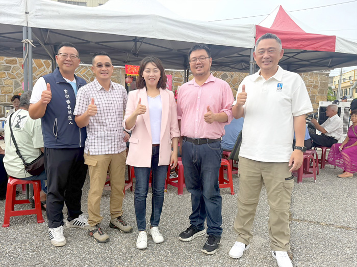 吳佩雯競選總部成立，各界到場支持。（民眾提供）