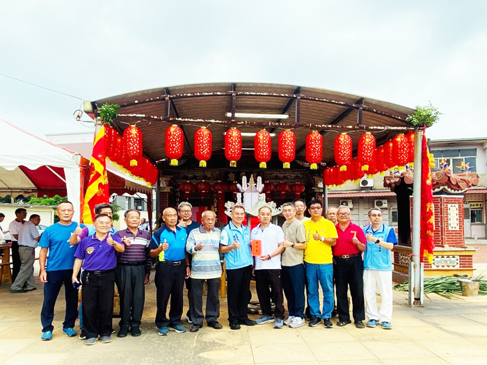小西門武孚廟舉辦醮慶活動，各界前往上香祈福。
（武孚廟提供）