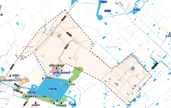 停水公告示意圖。（水廠提供）