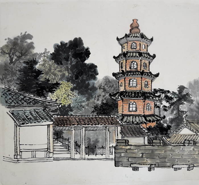 求道悠遊、大學之道 張國英習畫歷程展