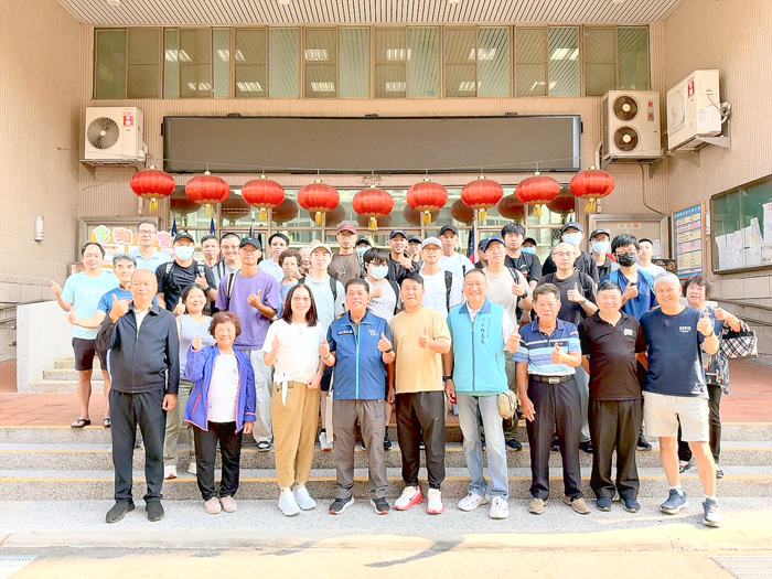 金湖鎮陸軍第0276梯次常備兵役軍事訓練役男入營。
（金湖鎮公所提供）