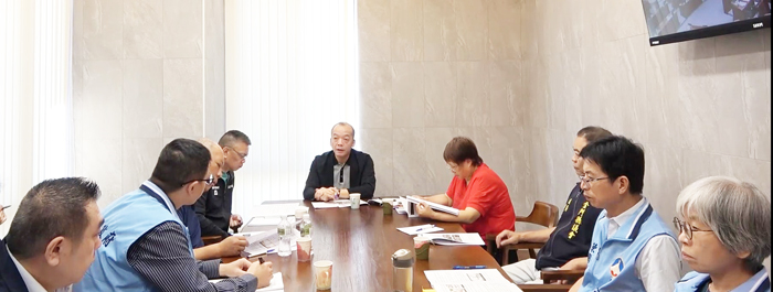 縣議會第二審查委員會會議由議員陳泱瑚擔任主席並主持。（議會提供）